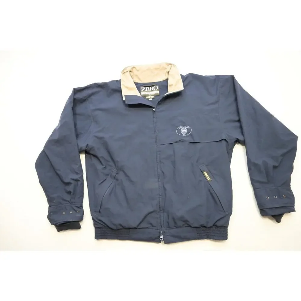 Zero Restriction‎ Gore-Tex Golf Jacket Made in USA Windbreaker Mens Sz Large